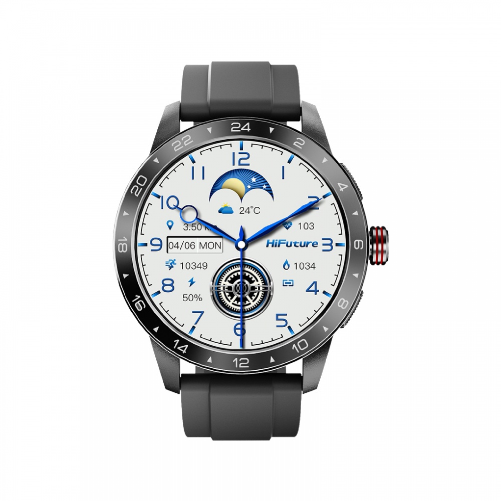 Смарт-часы HiFuture Flex2 black (flex2.black)
