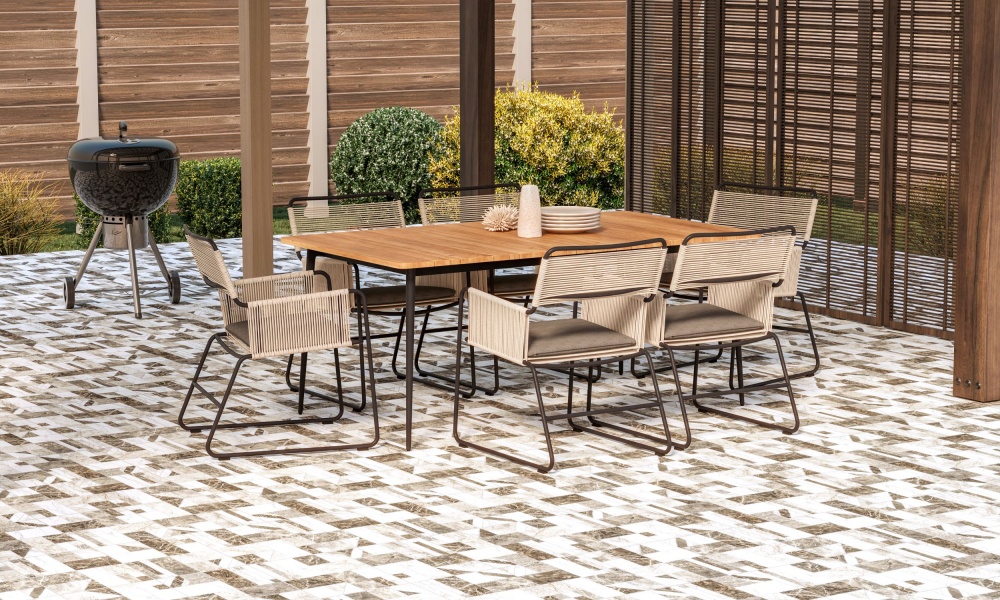 Плитка Golden Tile Neolit brown NL7830 40x40 см