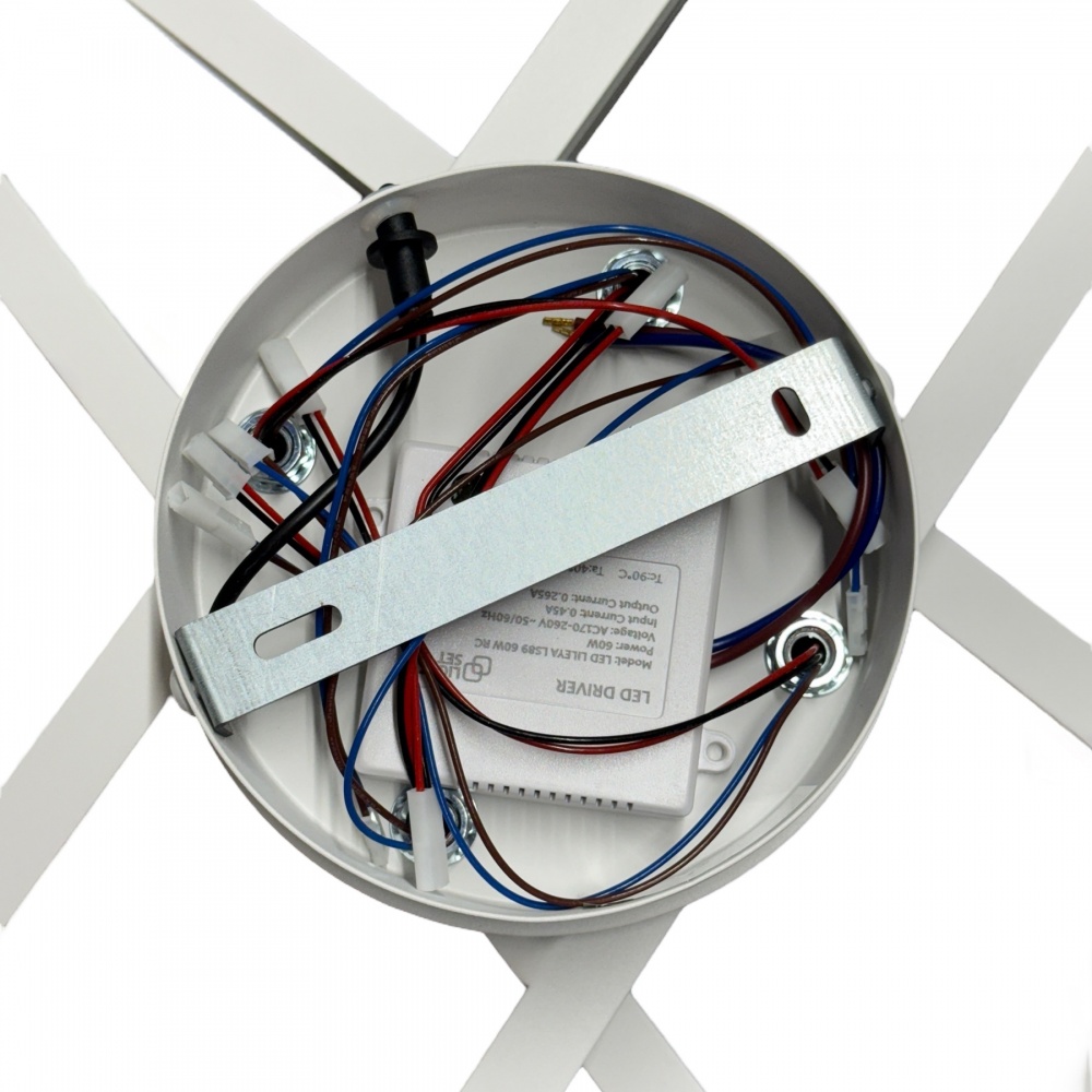 Люстра светодиодная LIGHT SET LILEYA LS89 4x55 Вт белый