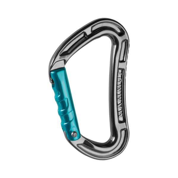 Карабін MAMMUT Bionic Key Lock Bent Gate р.OS 2040-01631-1370 базальт