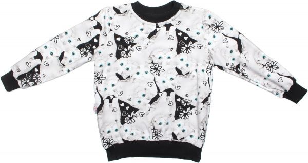 Свитшот Моя планета СВ 400 р.98 серый 