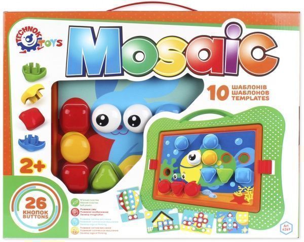 Развивающая игрушка ТехноК Мозаика 6269