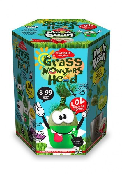 Ігровий набір Danko Toys GRASS MONSTERS HEAD укр. (8) в асортименті