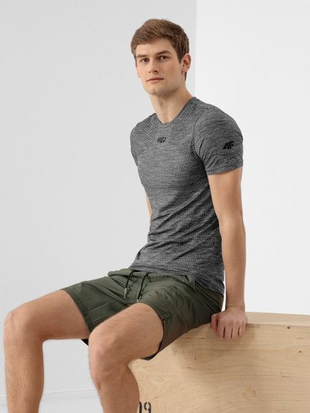 Футболка 4F D4L21-TSMF604-24M р.M серый