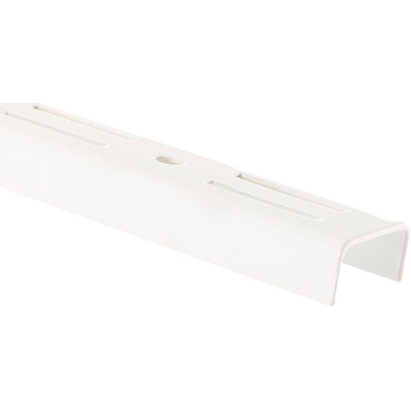 Стойка к гардеробной системе Kolchuga 500 мм с двойной перфорацией белый