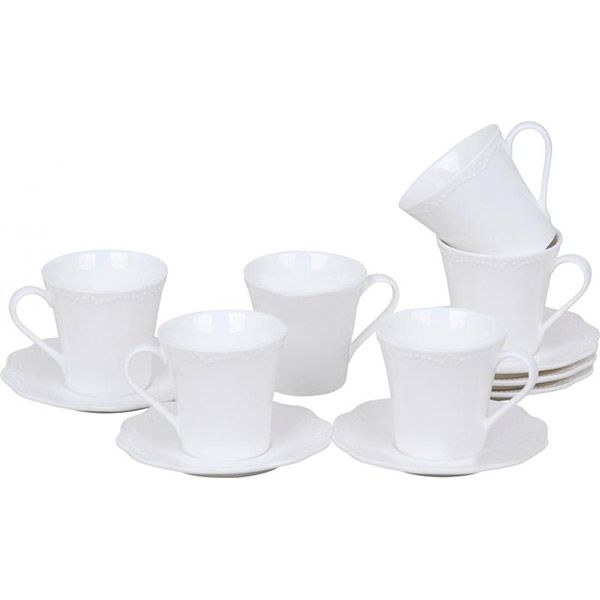 Набор чашек с блюдцами Fiora Viktoria 250 мл 12 предметов