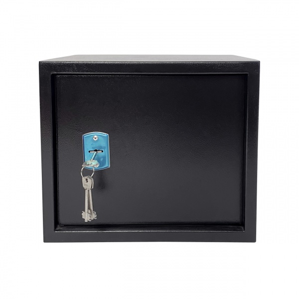 Сейф мебельный одностенный Metalzavod СМ-300 черный 