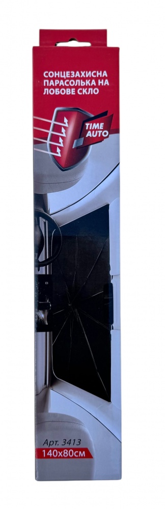 Шторка-зонтик солнцезащитный TIMEAUTO 80x140 см