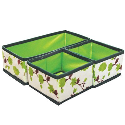 Набор органайзеров Design Line Green 4504 3 шт