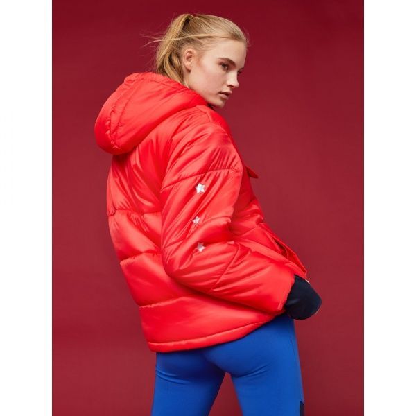 Анорак Tommy Hilfiger BLOCK INSULATION JACKET S10S100353603 S кораловий