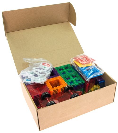 Конструктор Playmags Магнітний набір 150 елементів PM156