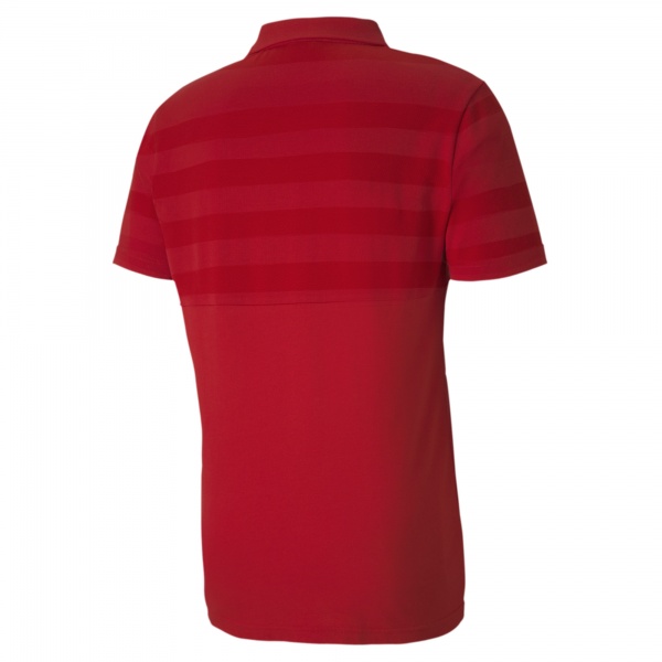 Поло Puma Ferrari Striped Polo 59612302 р.S червоний