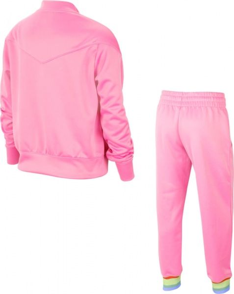 Спортивний костюм Nike G NSW HERITAGE TRK SUIT CU8294-654 р. M рожевий