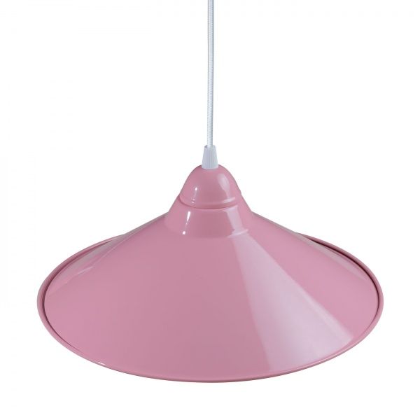 Подвес Светкомплект Loft PLC 411 1x40 Вт E27 розовый 