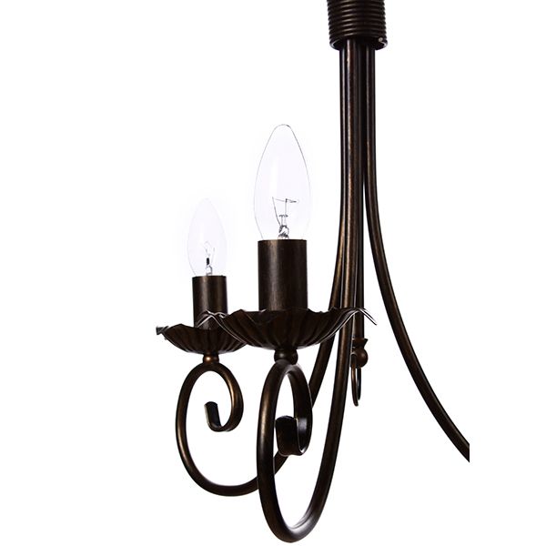 Люстра подвесная Nowodvorski PLOMYK III 3xE14 бронзовый 481 