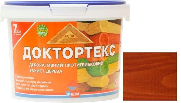 Лазур ІРКОМ Доктортекс IP-013 горобина шовковистий мат 3 л