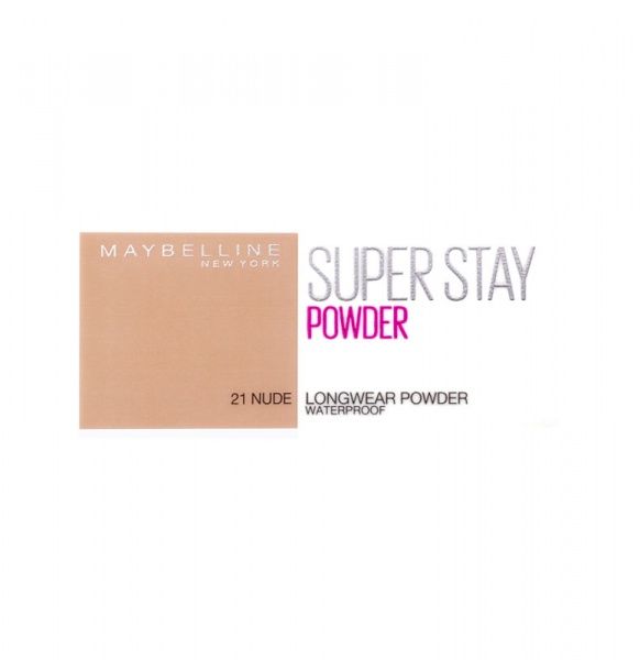 Пудра для обличчя Maybelline New York Super Stay 24h №21 nude 9 г