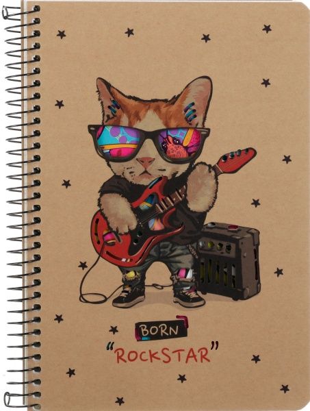 Зошит шкільний А5 96 аркушів у клітинку A5-SC-096-6078K Student Школярик