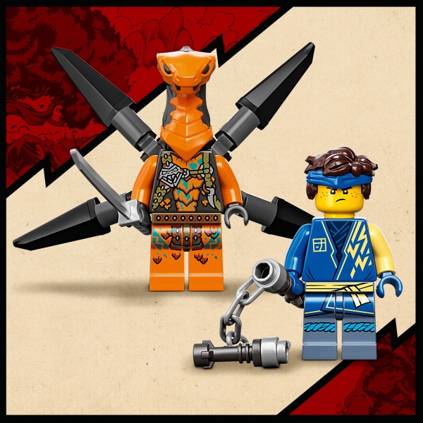 Конструктор LEGO NINJAGO Грозовой дракон ЭВО Джея 71760