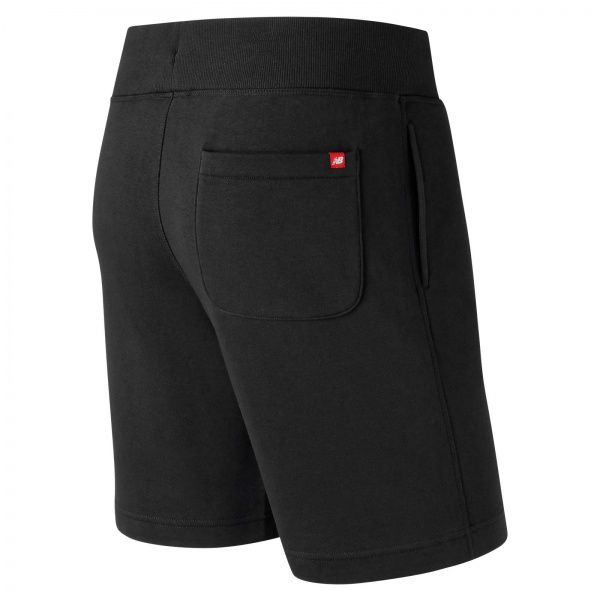 Шорти New Balance ESS. STACEKD LOGO MS91584BK р. S чорний