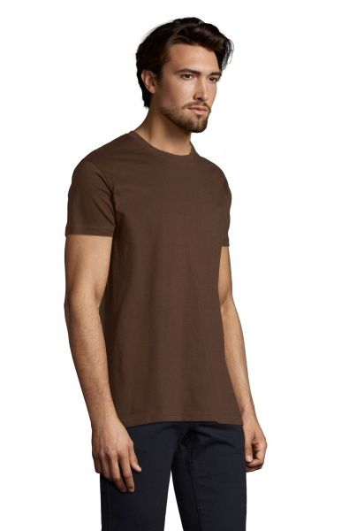 Футболка Sol's р. XL темно-коричневый 