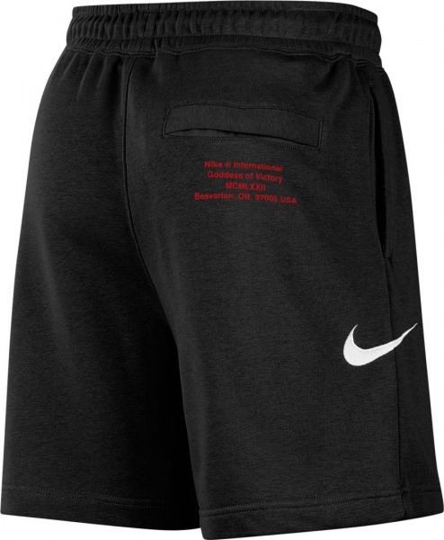 Шорти Nike M NSW SWOOSH SHORT FT CJ4882-010 р. 2XL чорний