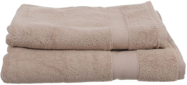 Рушник махровий з бордюром 70x140 см бежевий La Nuit 