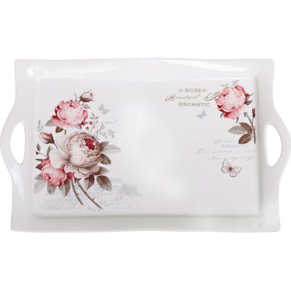Таця Flower 41x25 см 8779W16 Fiora