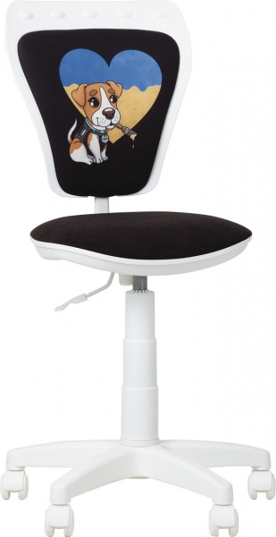 Крісло дитяче Nowy Styl MINISTYLE GTS WHITE (CH) AB-04 PATRONI чорний 