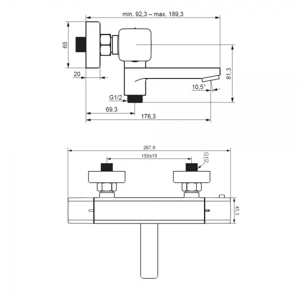 Змішувач термостатичний Damixa Gala 533000000