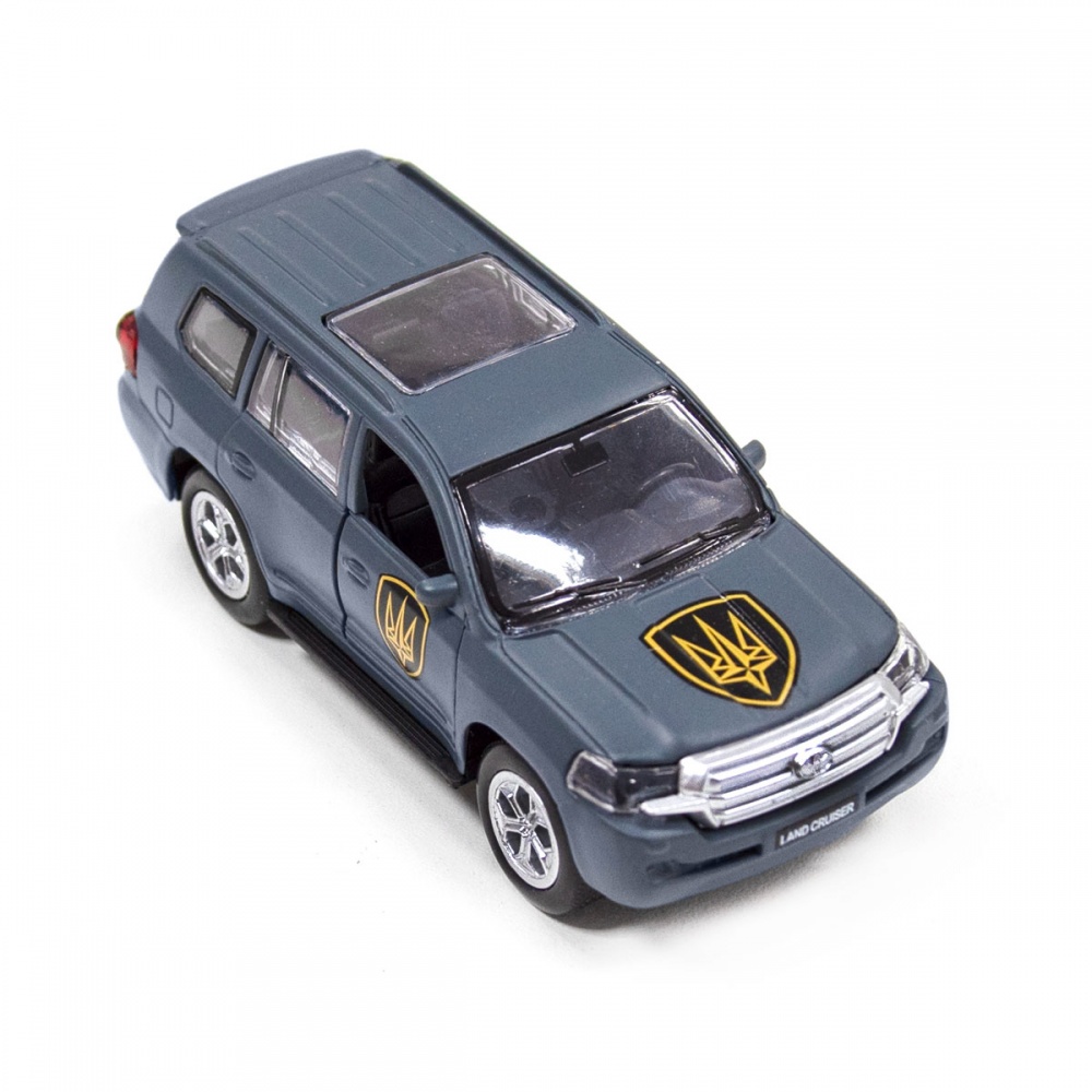 Автомодель TechnoDrive 1:32 серии Шевроны Героев Toyota Land Сruiser Рубеж KM6010