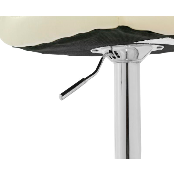 Стілець барний Aldo Milk молочний 