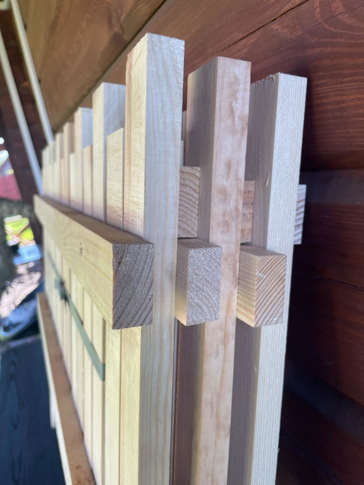 Декоративное ограждение для клумб 820х600 мм