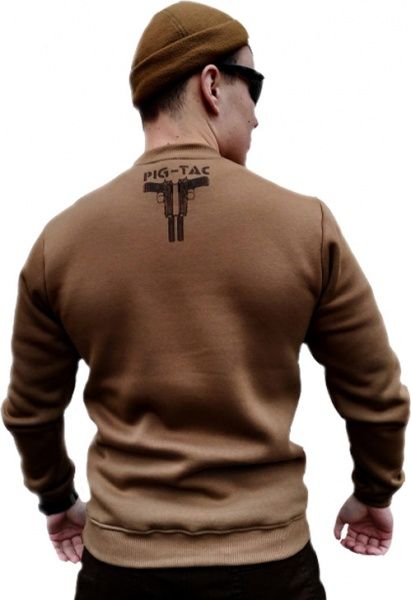 Світшот P1G WINTER SWEATSHIRT LONER SPIRIT UA281-29911-LN-CB р. XXL коричневий