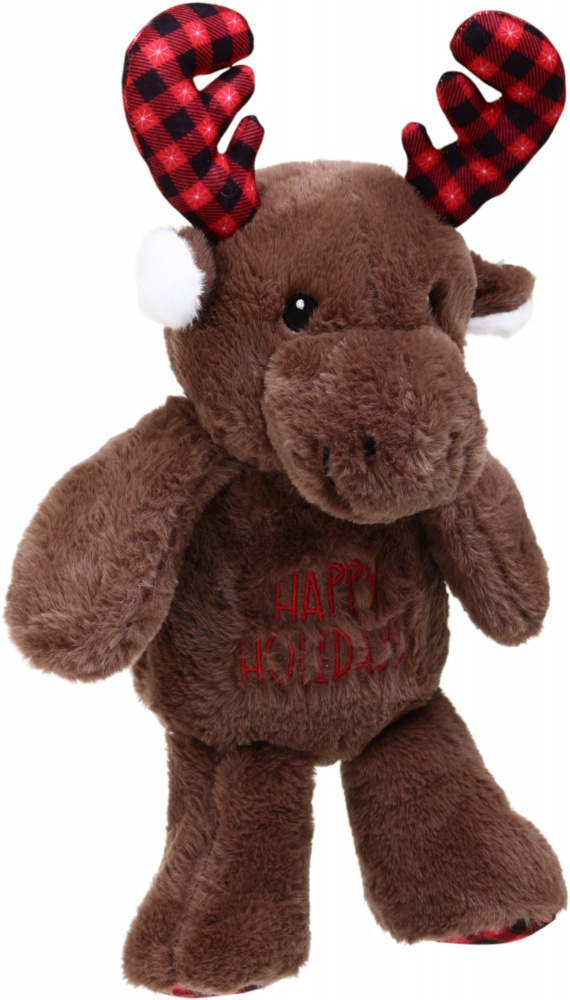 М'яка іграшка HW плюшева Різдвяна Лось коричнева DT240638-12.5“