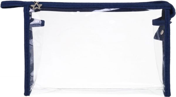 Набор косметичек Якоря 3 шт. B107-8 бело-голубой 