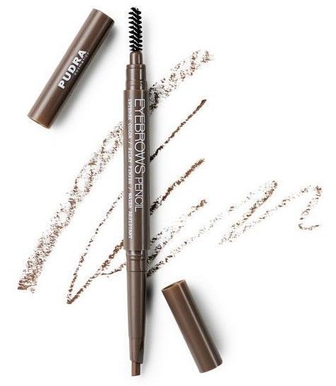 Олівець для брів Pudra Cosmetics автоматичний світло-коричневий 2 г