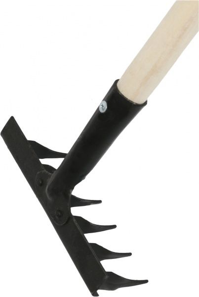 Граблі зубчасті з держаком 1