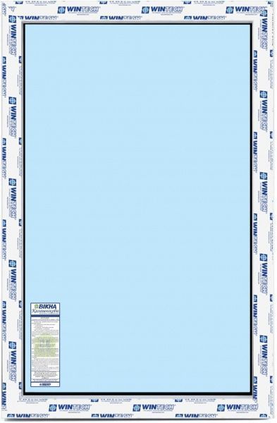 Вікно глухе WINTECH 540 600x800 мм без відкривання 