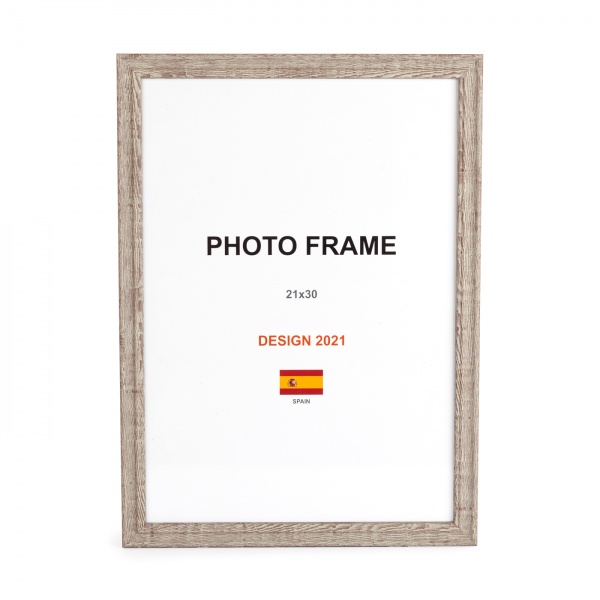 Рамка для фото 1 фото 21х30 см сандал 