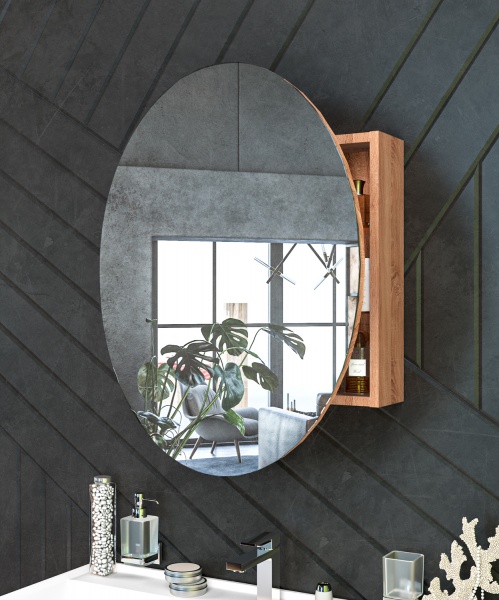 Зеркальный шкаф Aqua Rodos Барселона севилья 60 