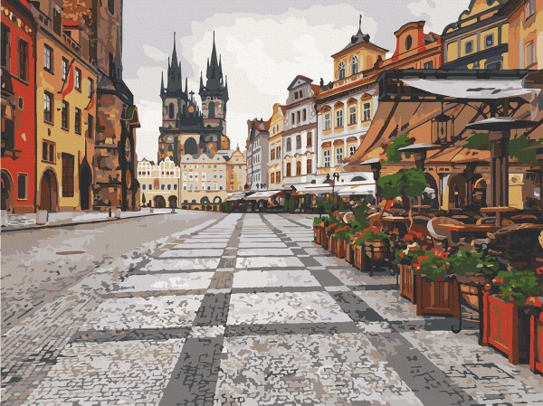 Картина за номерами Старе місто 11221-АС 40х50 см ArtCraft 