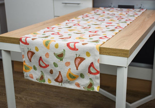 Дорожка (раннер) Курочки 40x140 см La Nuit 