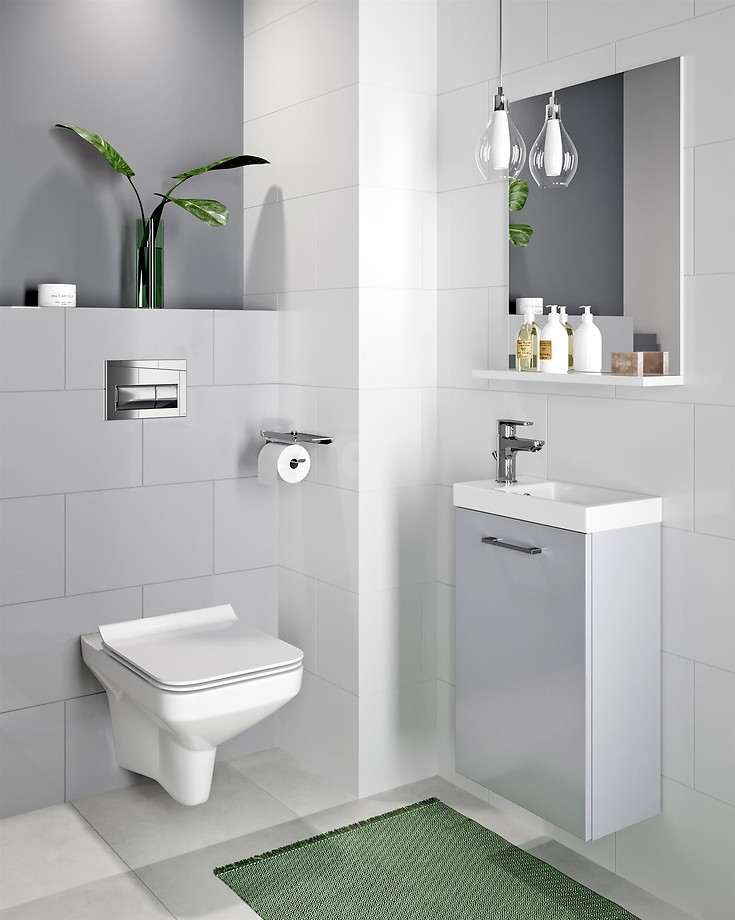 Клавіша для інсталяції Cersanit PRESTO II глянцевий хром K97-517