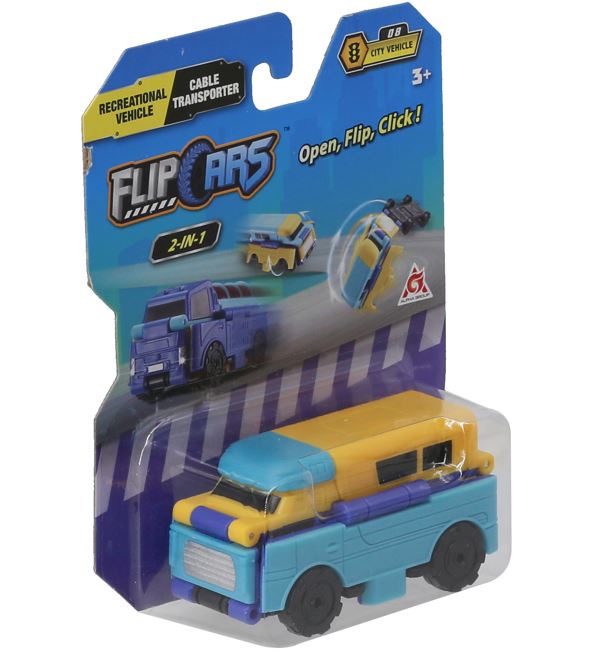 Машинка Flip Cars 2 в 1 в ас. EU463875