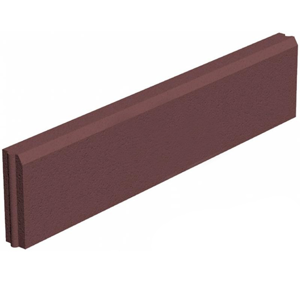 Поребрик ЗОЛОТОЙ МАНДАРИН  коричневый 1000х200х60 мм