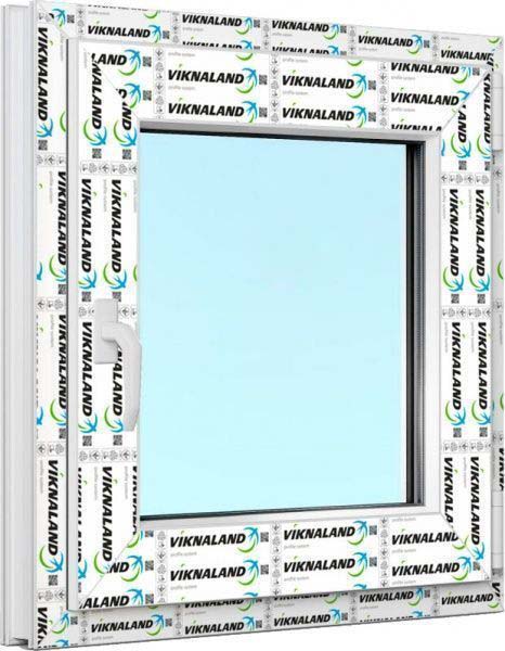 Окно поворотно-откидное VIKNALAND В 58 800x800 мм правое 