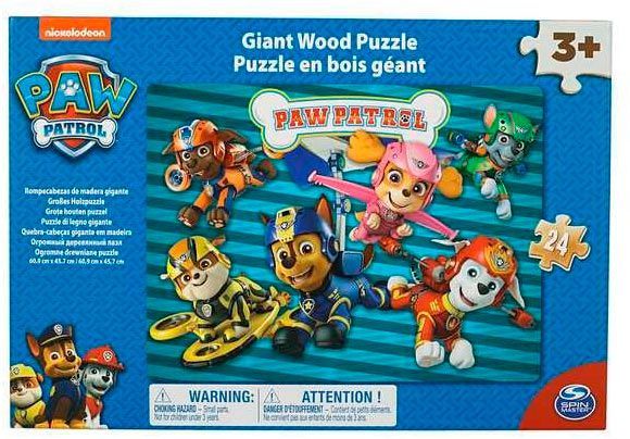 Пазл дерев’яний Spin Master Цуценячий патруль
