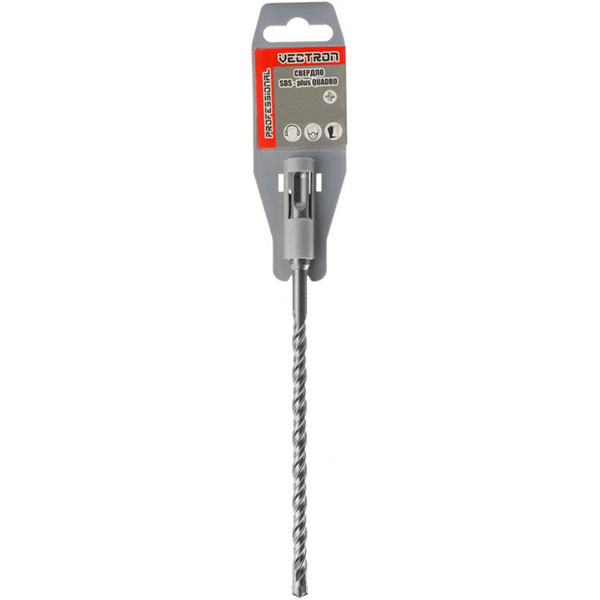 Бур Vectron Quadro  SDS-plus 8x210 мм 30-3-512