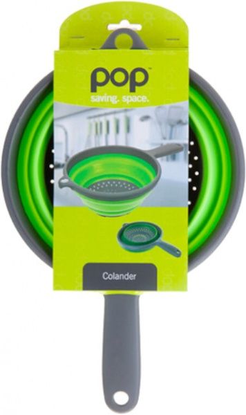 Сито-друшляк Summit ø240 мм Pop Colander with Handle Lime